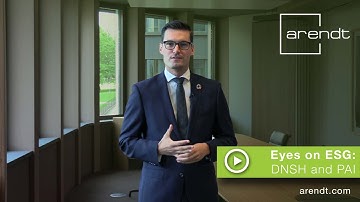 DNSH and PAI | Eyes on ESG