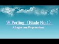 F. W. Ferling  etude № 1