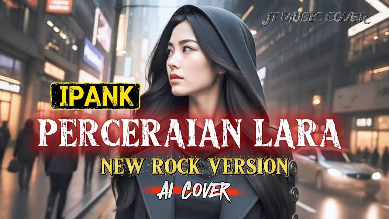 PERCERAIAN LARA - IPANK [ ROCK VERSION ] (Lirik Lagu) 