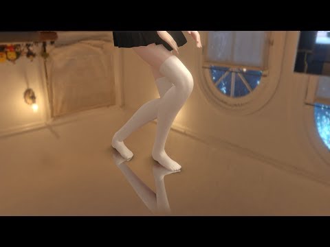 【MMD/EEVEE】HAKU-B WITH U,这雪糕解暑么