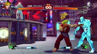 Street Fighter IV gameplay on XFX 8600 GT (HD) screenshot 3