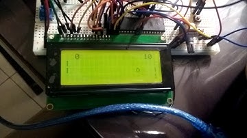 AVR Breadboard Pong Game