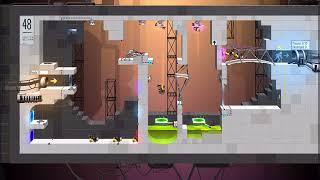 Bridge Constructor Portal Level 48 Bug Shot