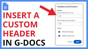 How to Insert a Custom Header in Google Docs [QUICK GUIDE]