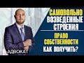 Самовольно возведенное строение - признание права собственности на незаконную постройку