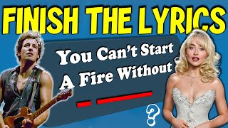 Finish The Lyrics Music Quiz 🎵 screenshot 5