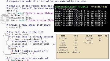 Python 3 Programming Tutorial: Mode.py