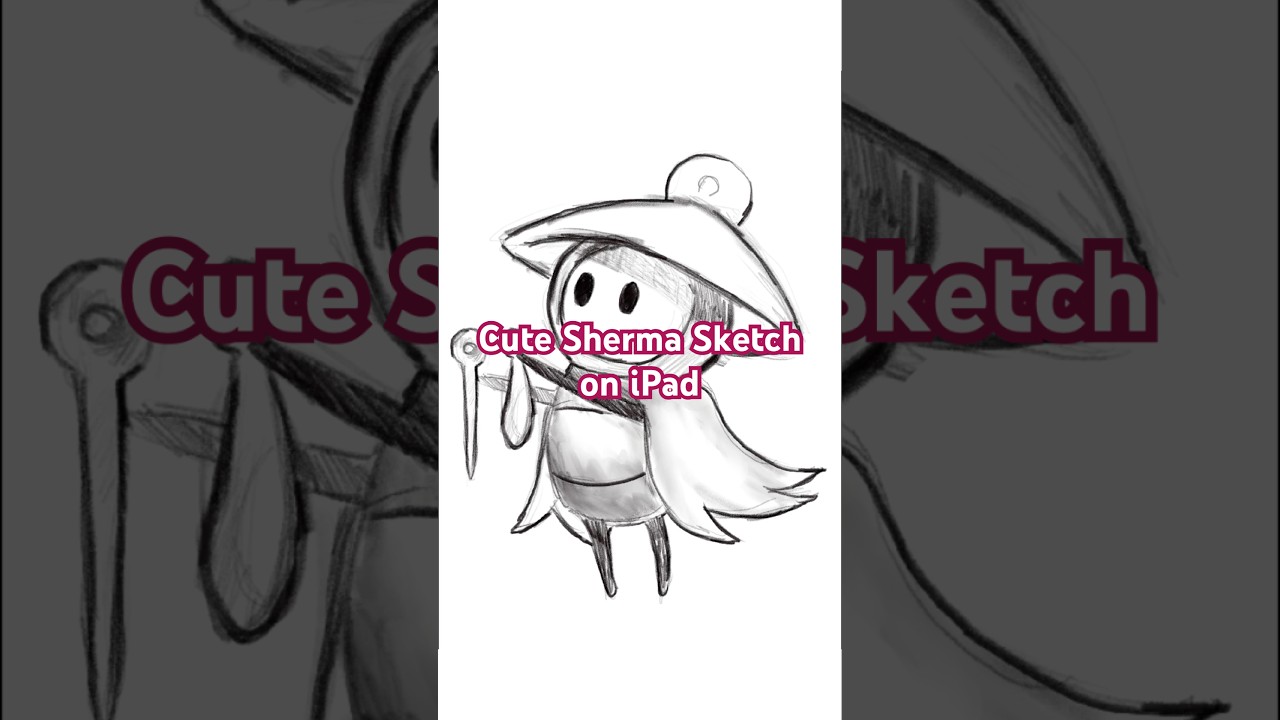 Sketching Sherma • Hollow Knight: Silksong | Procreate