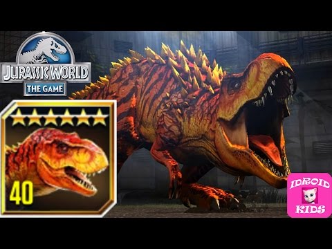 その他 T-rex V1 TYRANNOSAURUS REX MAX LEVEL 40 - Jurassic World The Game