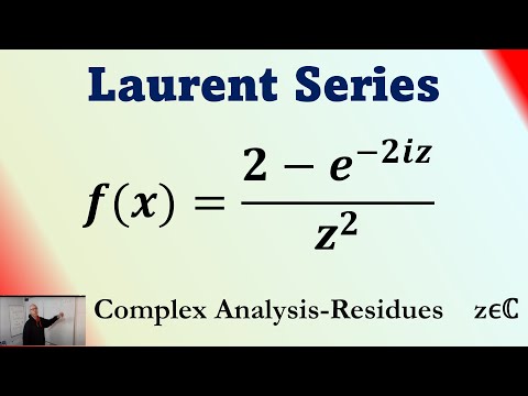 Use Laurent Series