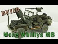 Meng Whillys MB (Jeep) Build