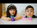 Celina VS Hasouna Slime and playDoh challenge - سيلينا ضد حسونة تحدي سلايم ومعجون