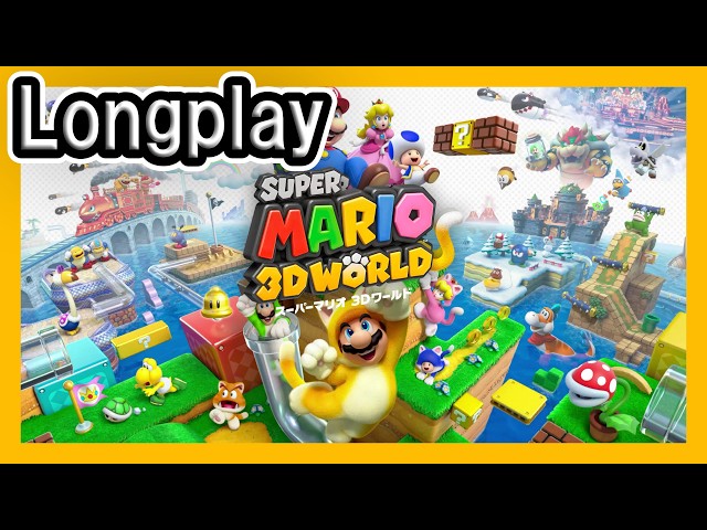 スーパーマリオ3Dワールド Longplay Switch 2 1440p - YouTube
