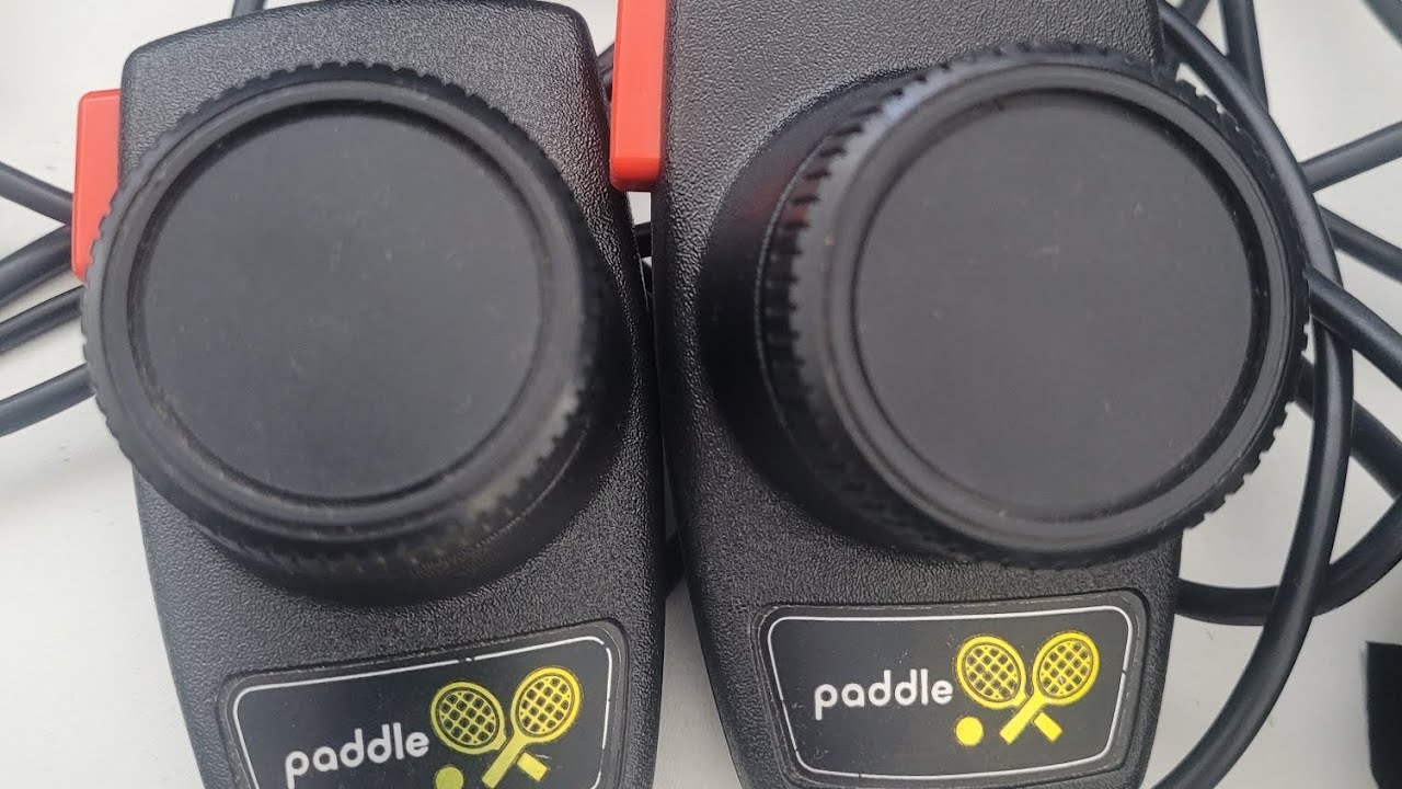 レトロゲーム ATARI paddle Original Paddle Controllers Atari 2600 For Sale | DKOldies