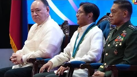 PAF GRADUATION GUEST SPEAKER PRESIDENT MARCOS JR.