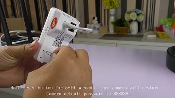 How to Reset VStarcam IP Camera C92S to Factory Default