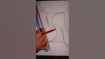 Daily Doodle Sketch Art Fast Multicolor Spiral Drawing #shorts #drawing #spiralpattern #doodlesketch