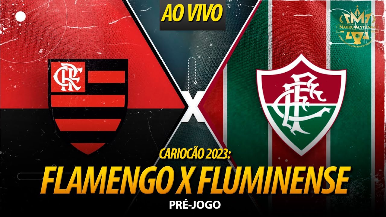 FLAMENGO x FLUMINENSE - AO VIVO E COM IMAGENS - Cariocão 23 