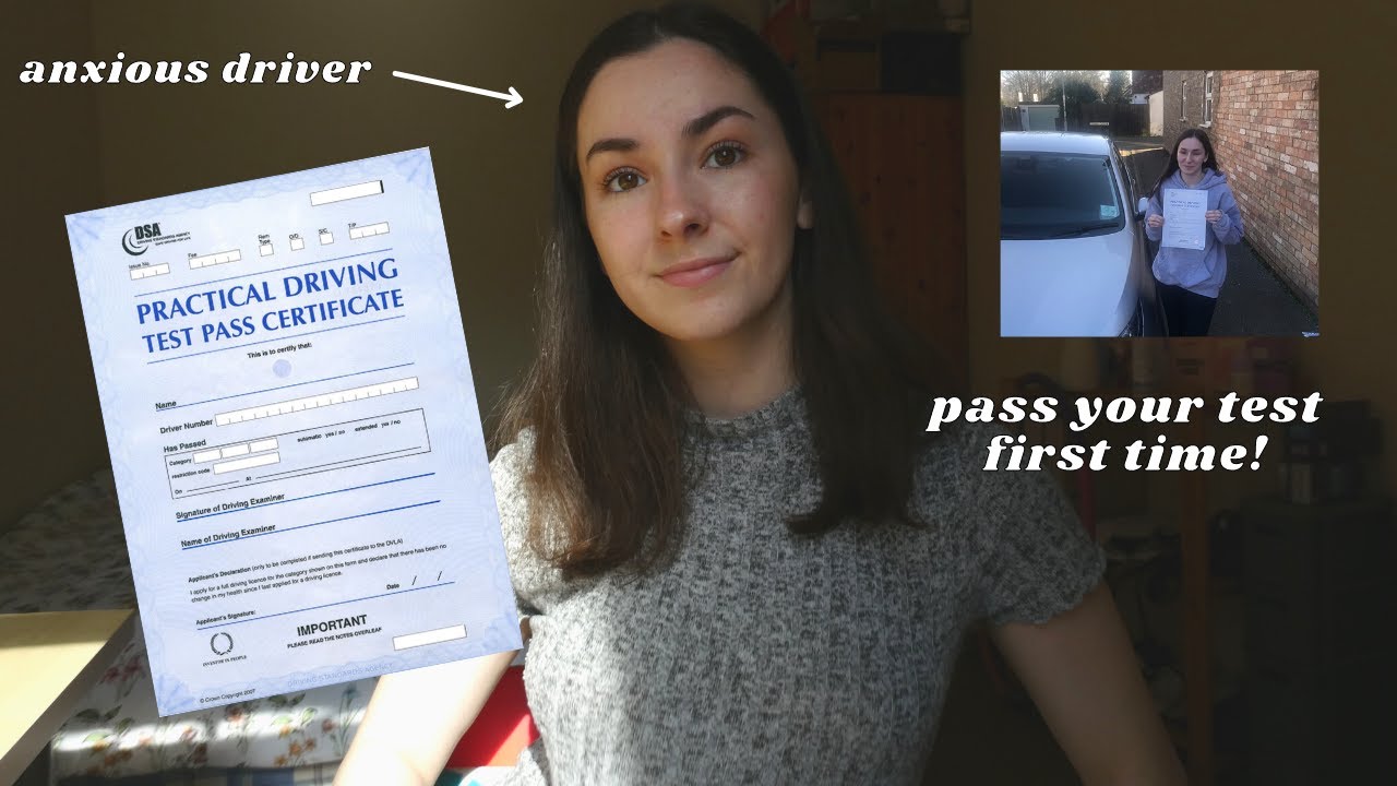 how to pass your driving test first time *anxious edition* - YouTube