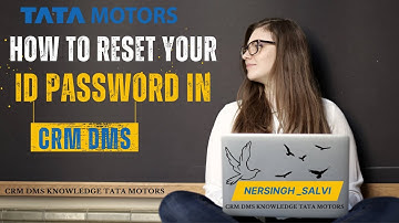 HOW TO RESET YOUR ID PASSWORD IN CRM DMS / ID PASSWORD RESET KAISE KARE CRM DMS ME