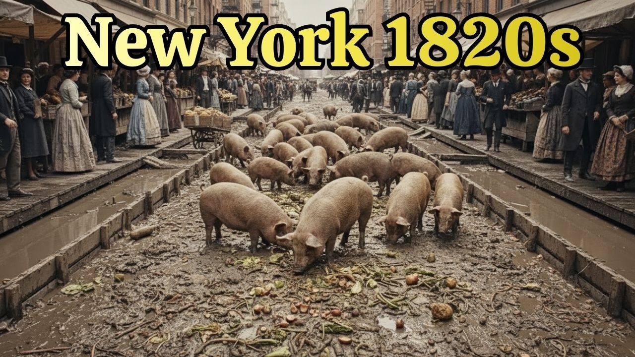 Why Did New York 1820s Have So Many Street Pigs ?