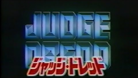映画「ジャッジ・ドレッド」 (1995) 日本版予告編   Judge Dredd Japanese Trailer