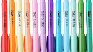 Mr Pen Pastel Chisel Tip Highlighters Review