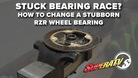 How to Remove a Stuck Inner Race from a UTV Hub on a Polaris RZR