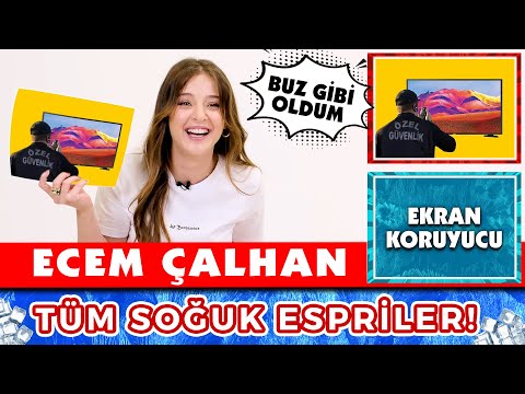 Ecem Çalhan Tüm Soğuk Espriler 😀 Titreyeceksiniz!