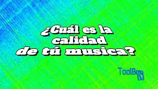 ¿Sabes la calidad de tu música? ¿Es audio de alta calidad YouTube? Lo que debe saber un Dj, Con Spek