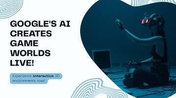Google DeepMind’s Genie 3: AI That Builds Video Game Worlds As You Play!