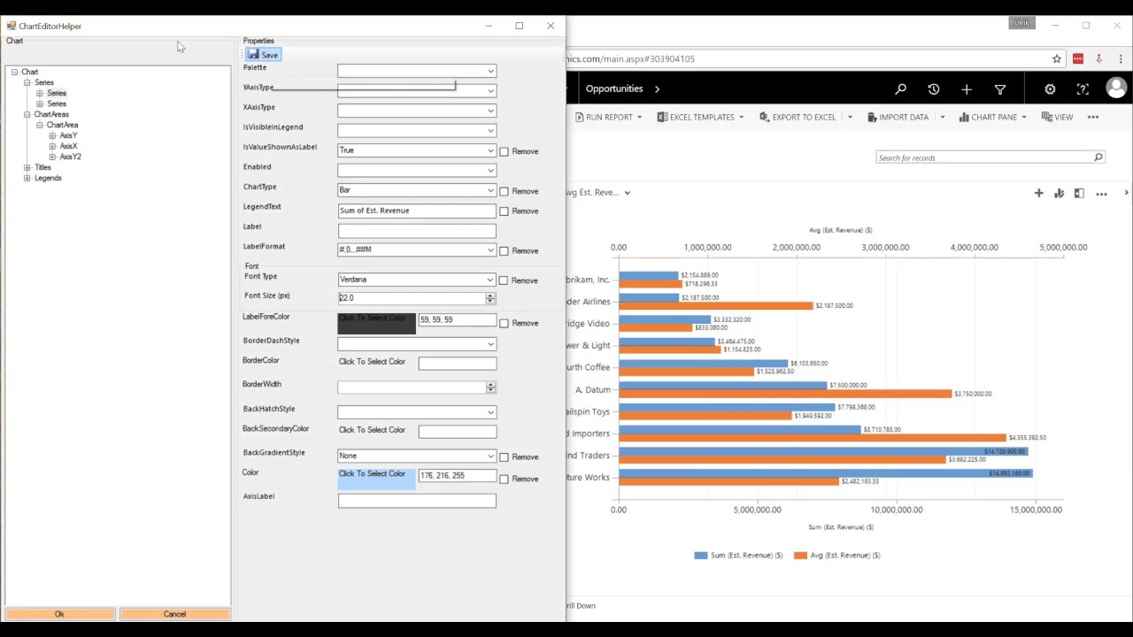 Dynamics Crm Chart Editor