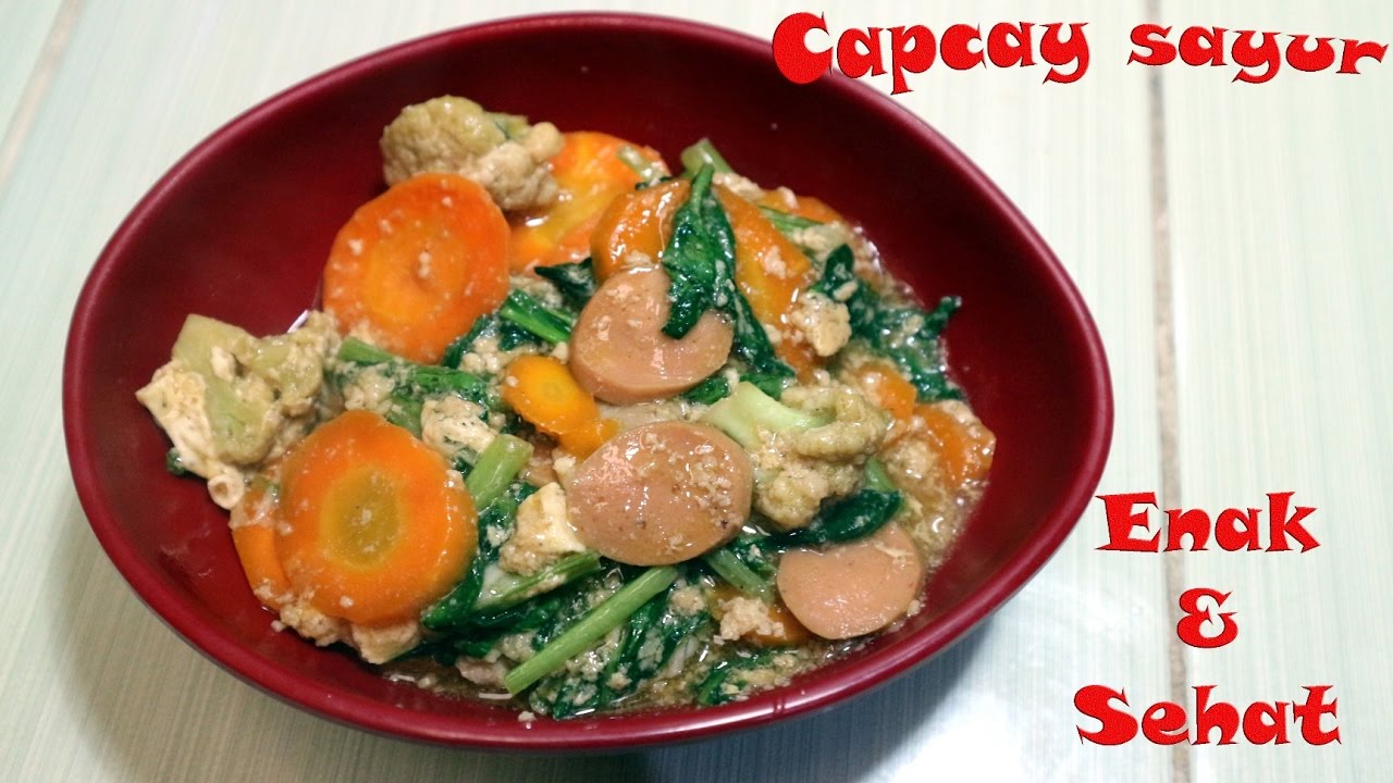  Resep  capcay  sayur  sehat praktis dan  enak  YouTube