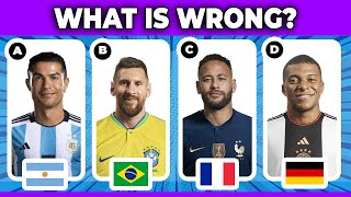 WHICH PLAYER DOES NOT PLAY FOR THIS TEAM FIND THE CORRECT NATIONALITY OF FOOTBALL PLAYERS   FOOTBALL