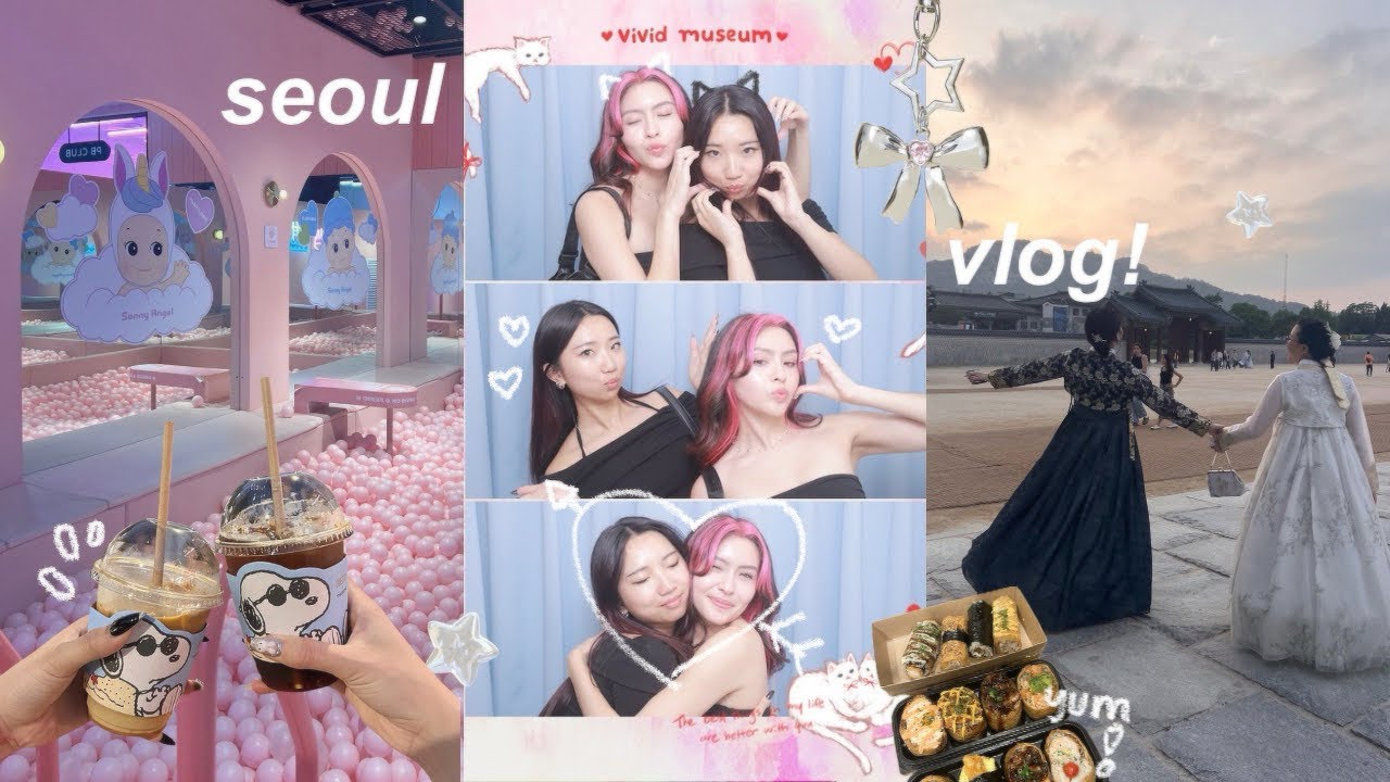 KOREA VLOG 🍰: birthday weekend in Seoul (w/ friends!)
