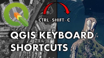 QGis - My Favourite Productivity Hack - Keyboard Shortcuts