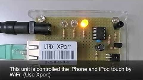 IR Remote for the iPhone and iPod touch (by WiFi)