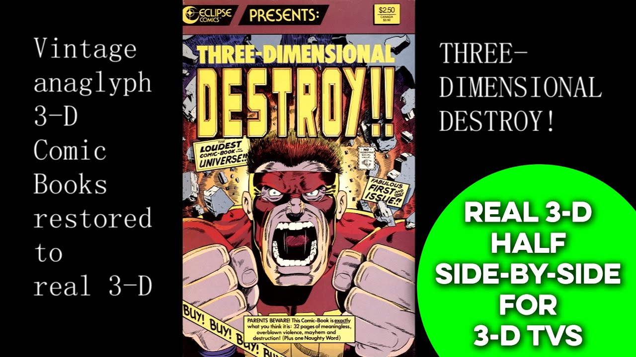 DESTROY! 1987 HSBS 3D YouTube
