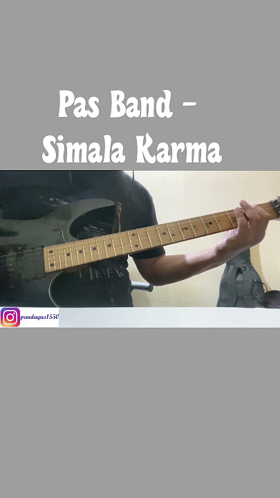 Pas Band - Simala Karma (guitar cover)