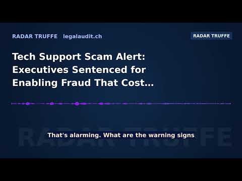 Tech Support Scam Alert: Executives Sentenced for Enabling Fraud That Cost Consumers $2.1 Billion