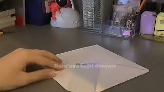 Durunun Kağıt Dünyası Kağıttan Pençe Yapımı