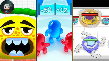 Draw To Smash Vs Join Blob Clash 3d Vs Spinner Evolution Run