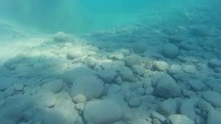 Катунь . Бирюзовая вода . Подводная съемка