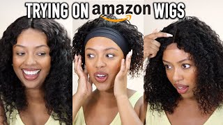 TRYING ON AMAZON WIGS!! (PART 3)