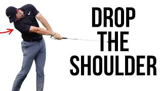 Drop the Shoulder to Swing Inside