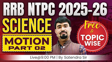 RRB NTPC New Vacancy 2025 | RRB NTPC Science Classes 2025 | Railway NTPC Science Topic Wise Classes