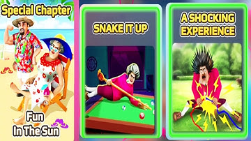 Scary teacher 3D 5.12 New Update Snake It Up, A Shocking Experience pranks