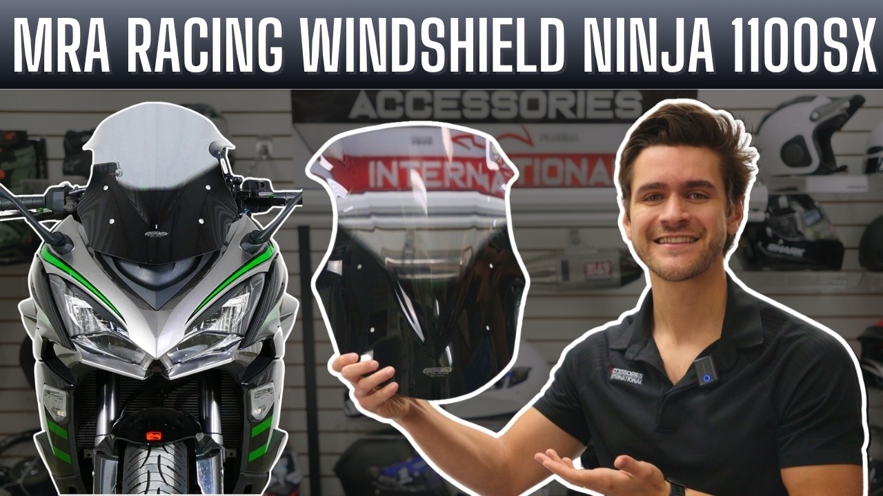 MRA Racing Smoke-Gray Windshield 