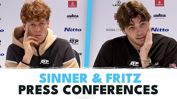 "That's Why He's No.1" - Taylor Fritz & Jannik Sinner React to Nitto ATP Finals Match