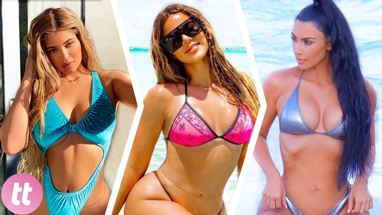 Kardashian VS Jenner: The Swimwear Battle